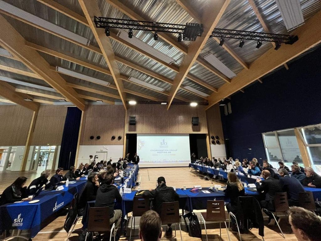 Dernière visite d'inspection pour les championnats du monde de ski 2023