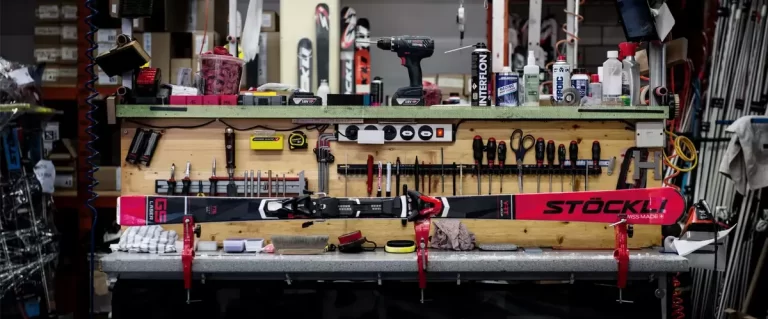 Entretien maintenance des skis affutage fartage